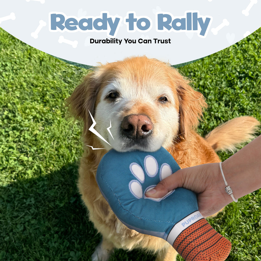 [New] PUPROAR Pickleball Squeaky Plush Dog Toy