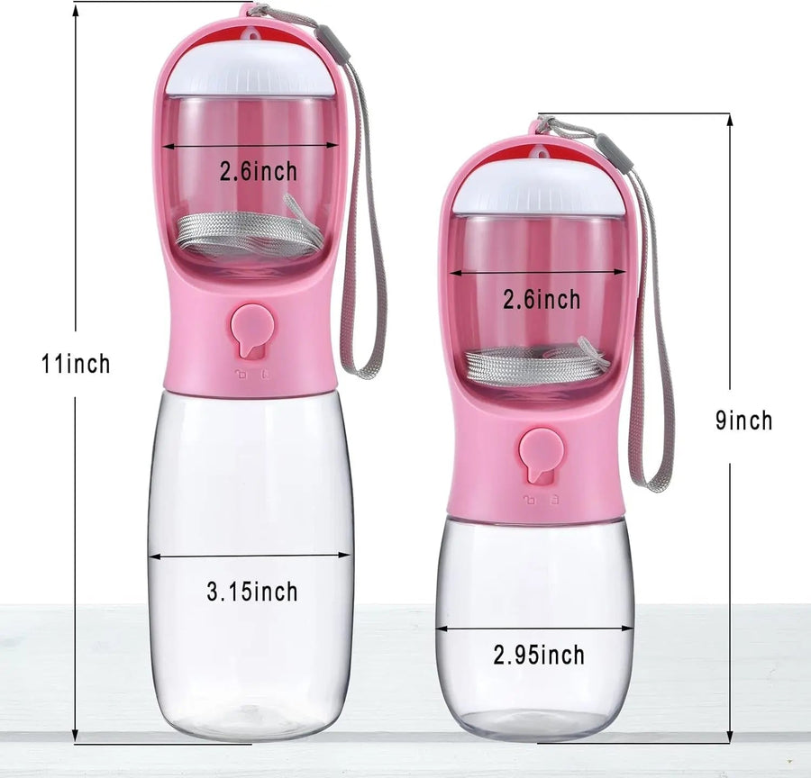 Portable Dog Water & Food Bottle