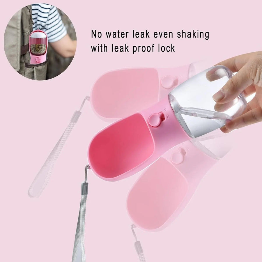 Portable Dog Water & Food Bottle