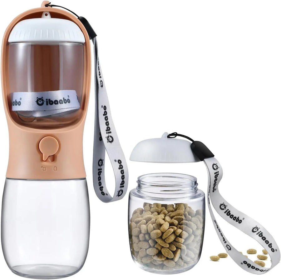 Portable Dog Water & Food Bottle