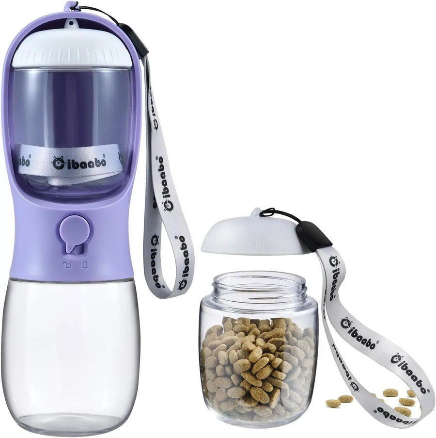 Portable Dog Water & Food Bottle