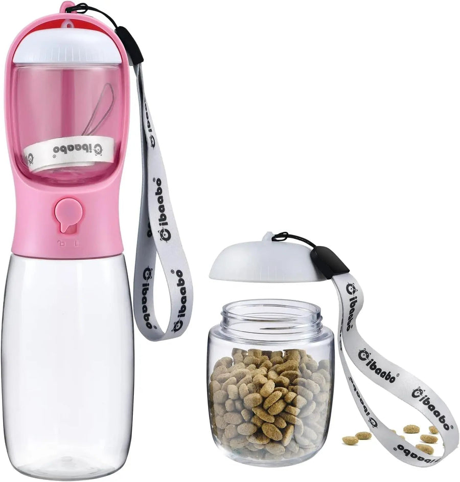Portable Dog Water & Food Bottle