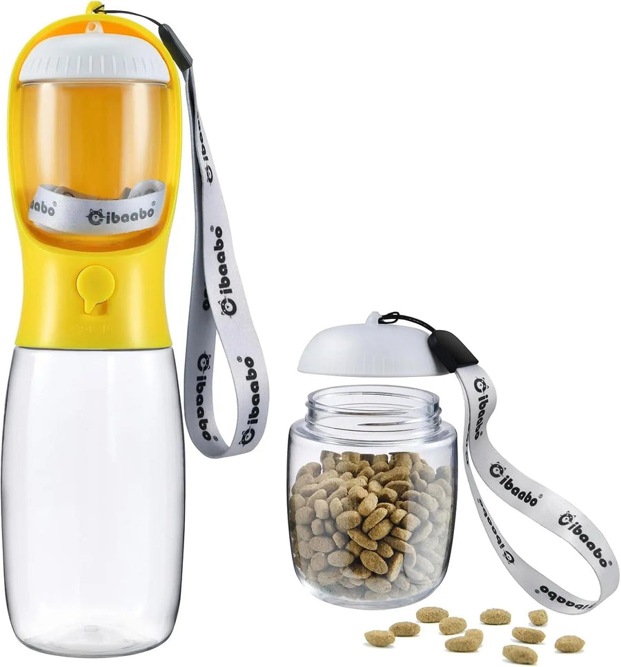 Portable Dog Water & Food Bottle
