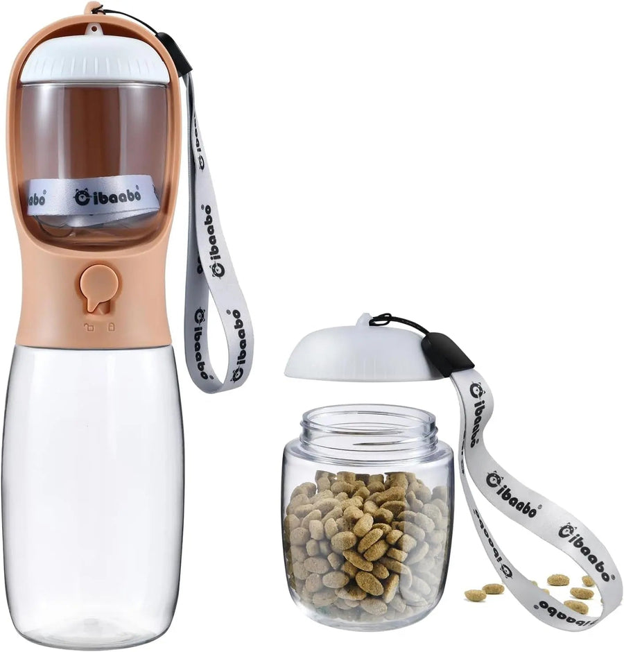 Portable Dog Water & Food Bottle