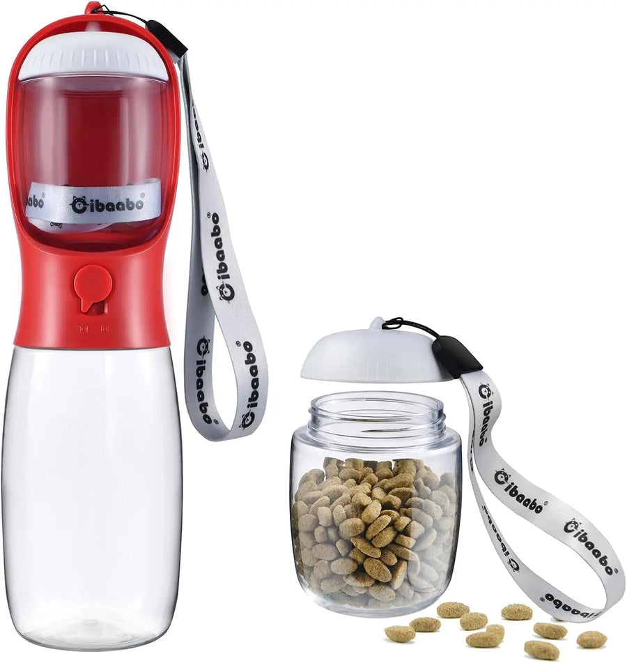 Portable Dog Water & Food Bottle