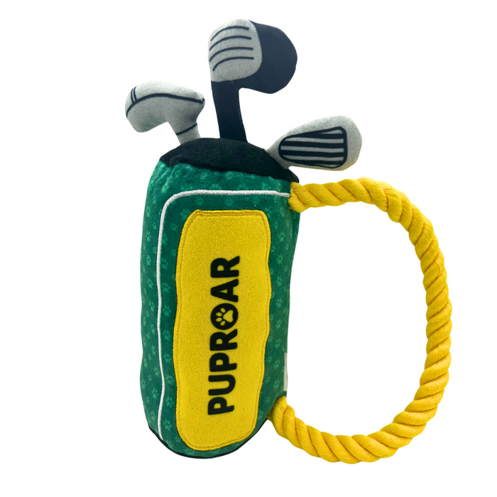 [New] PUPROAR Golf Squeaky Plush Dog Toy