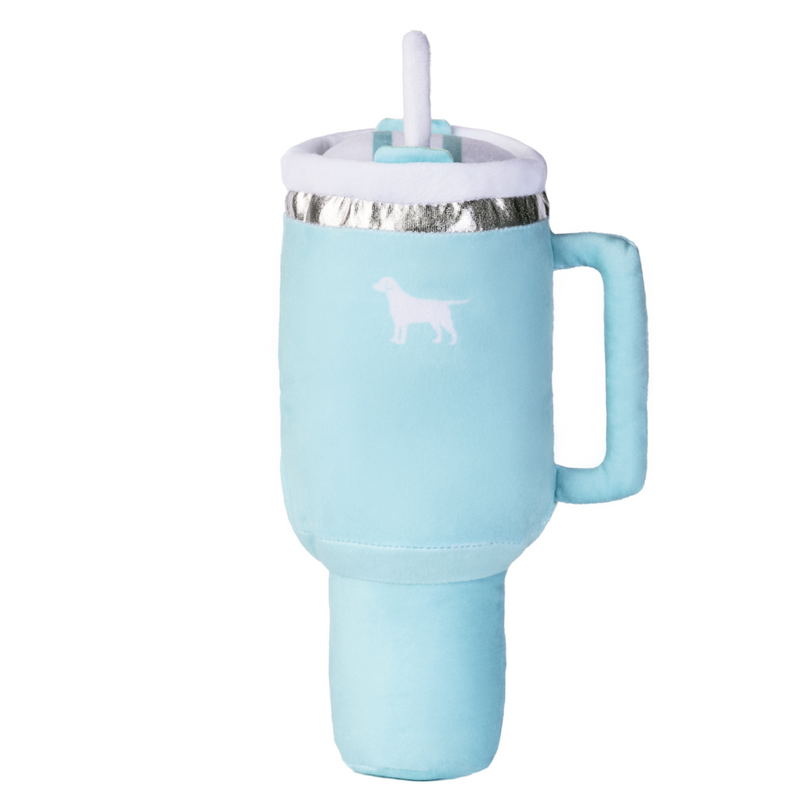 [New] PUPROAR Pup Cup Tumbler Squeaky Plush Dog Toy