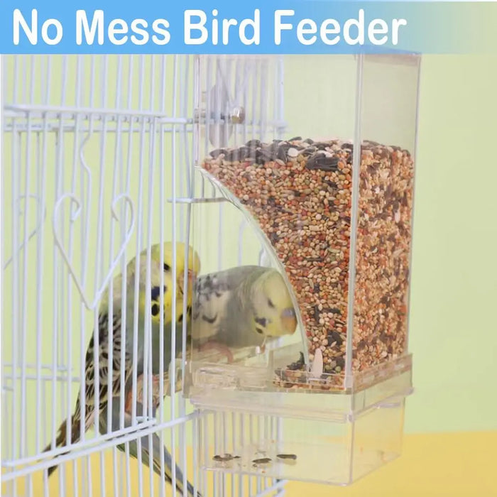No Mess Automatic Bird Feeder