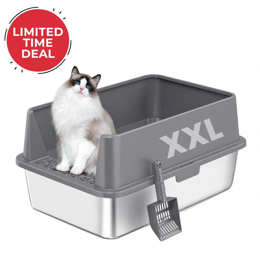 Stainless Steel Cat Litter Box